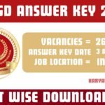 SSC GD Answer Key 2024 (Official) Shift wise Download PDF 