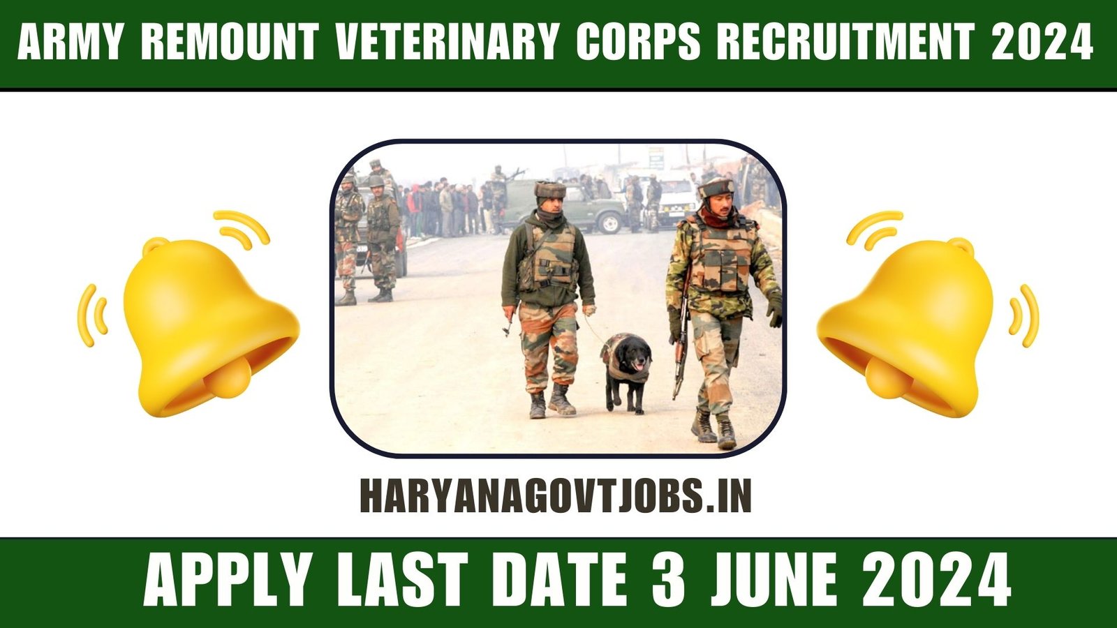 Army Remount Veterinary Corps Recruitment 2024 Overview