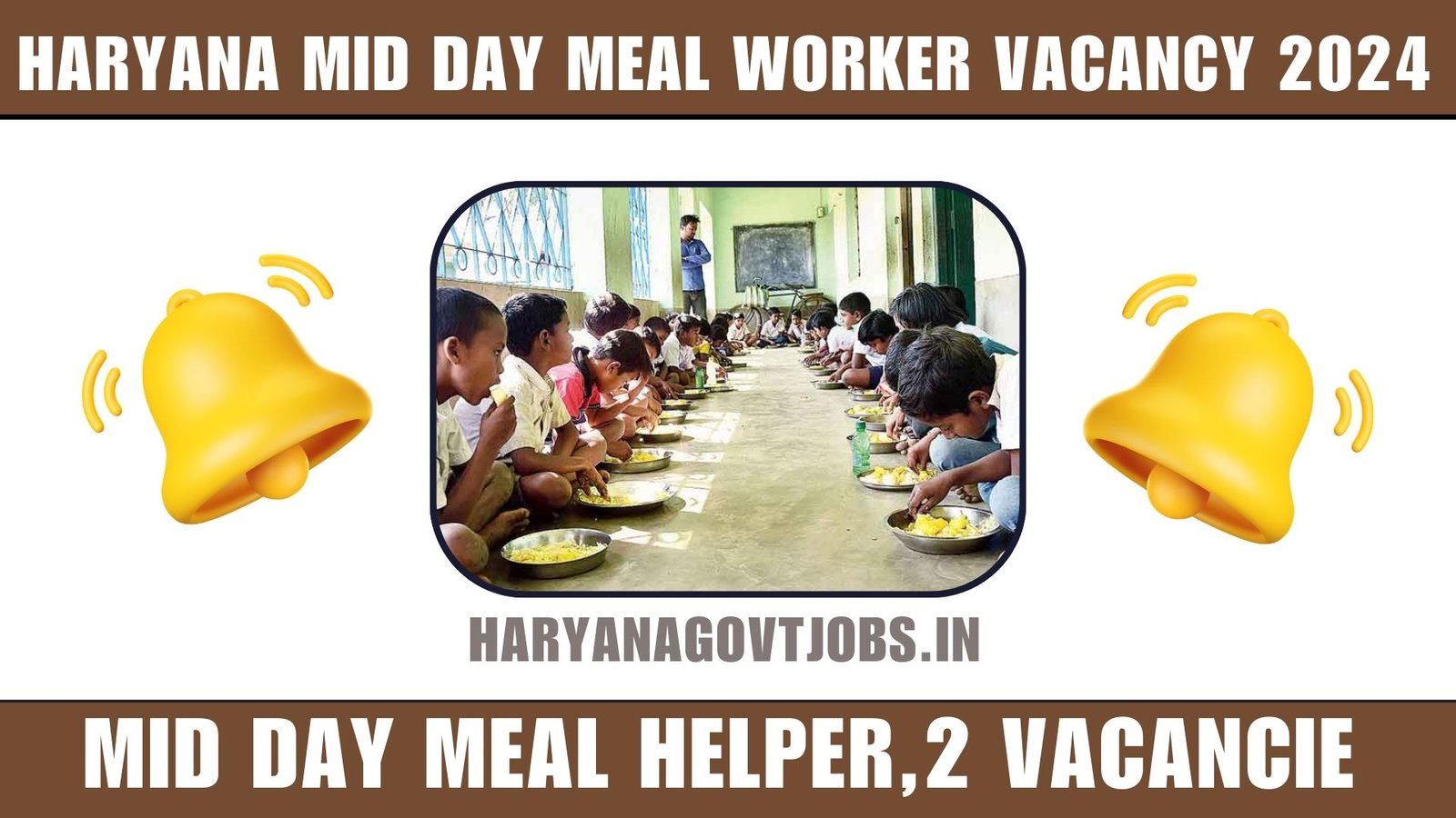Haryana Mid Day Meal Worker Recruitment 2024 Short Information