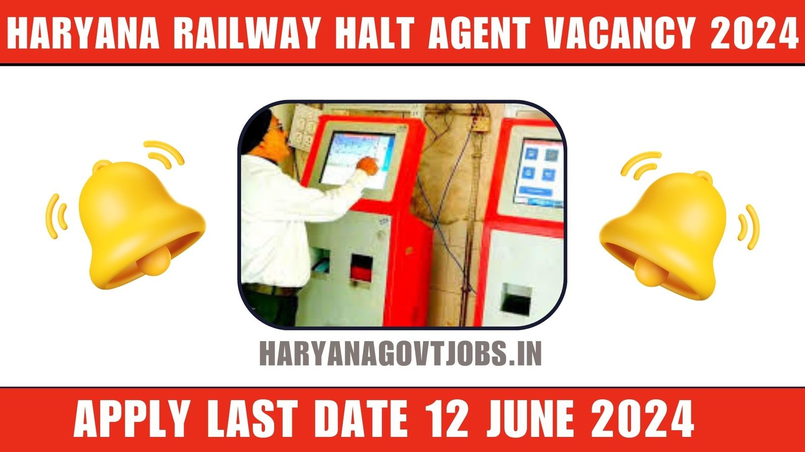 Haryana Railway HALT Agent Vacancy 2024