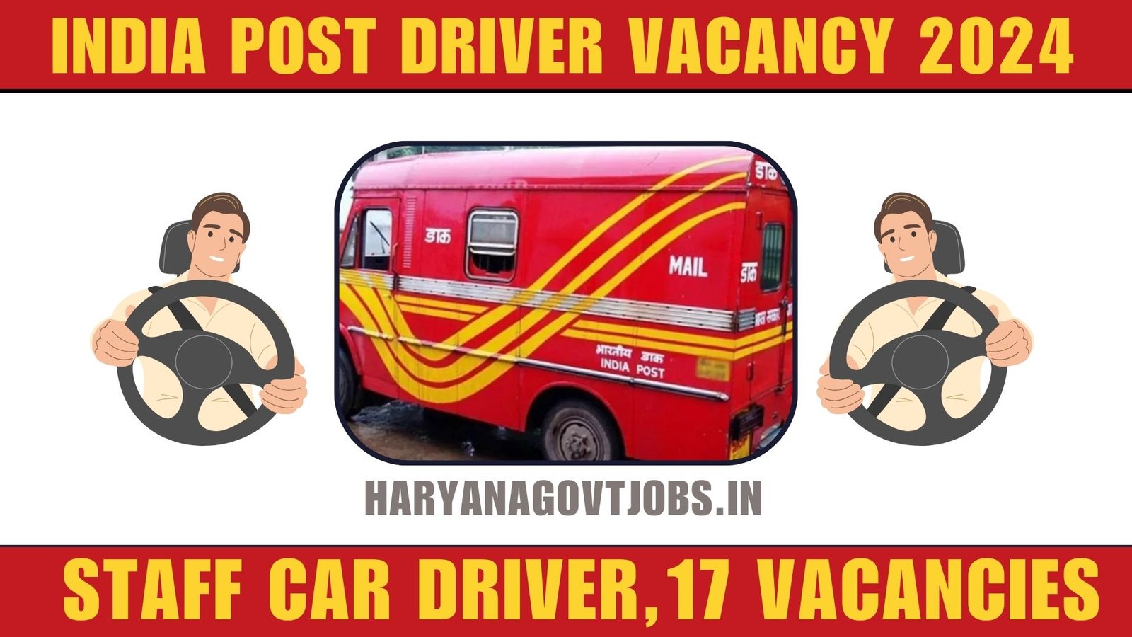 India Post Driver Recruitment 2024 Short Information