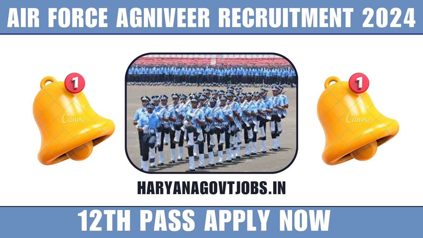 Air Force Agniveer Intake 02/2025 Notice Out, Apply Online